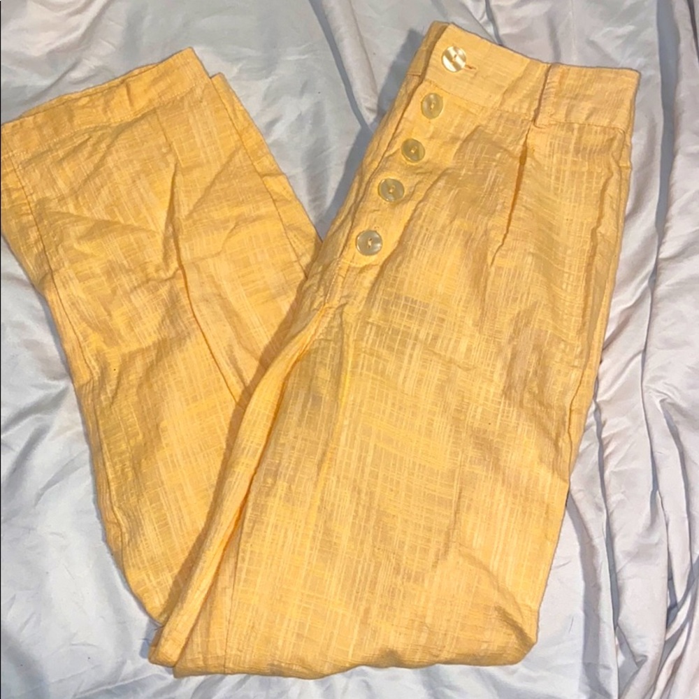 Light Orange High Waisted Pants